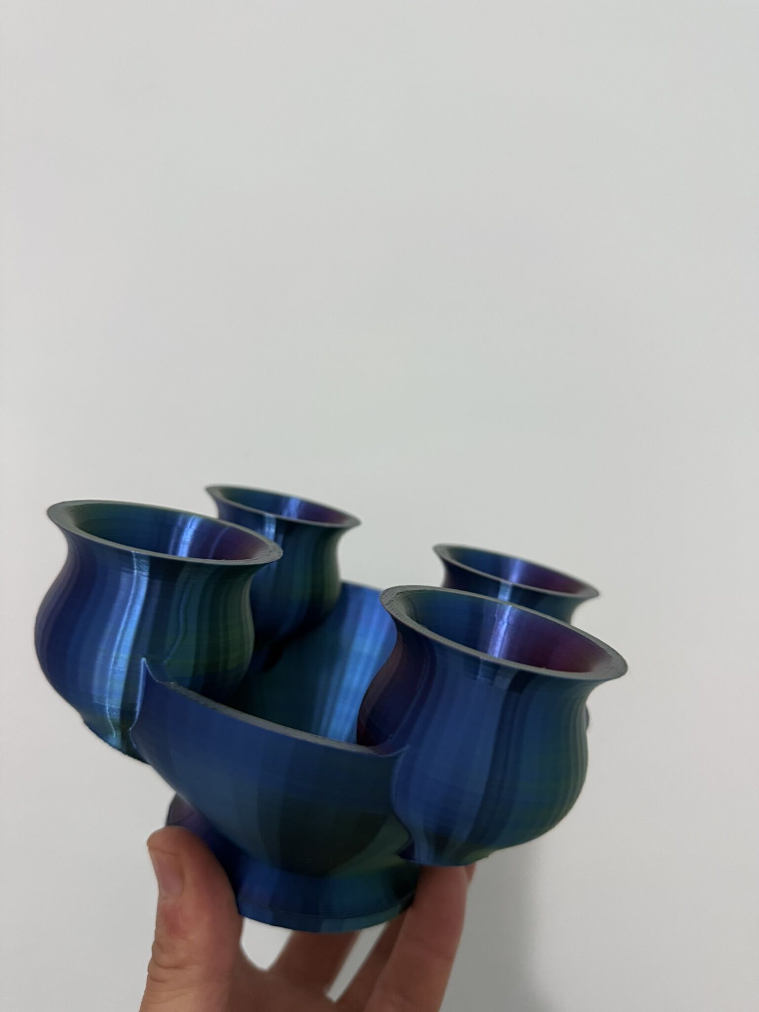 Multi Style Flower Pot Vase 3D print model_5