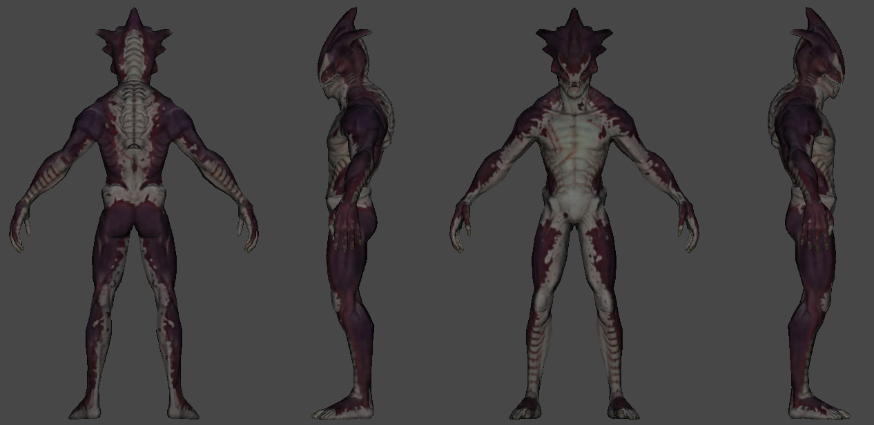 Raisher The Sky Reaper Game-Ready Basic Pack Low-poly 3D model_6