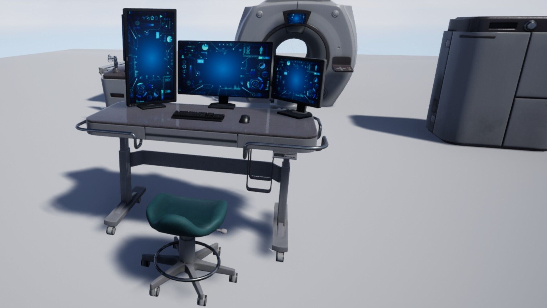 MRI Pack Low-poly 3D model_2