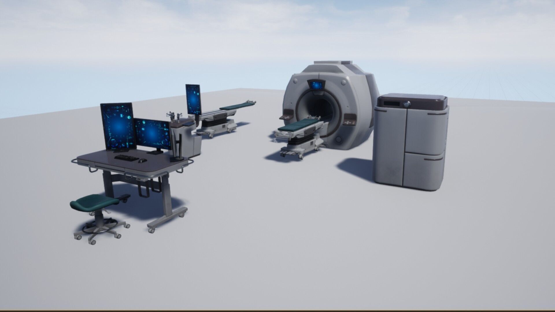 MRI Pack Low-poly 3D model_1