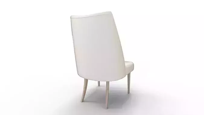 Winfield Upholstered Side Chair 3D model 6