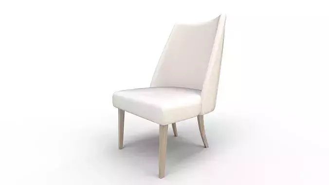 Winfield Upholstered Side Chair 3D model