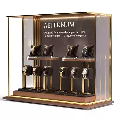 Luxury Watch Display 04 3D model