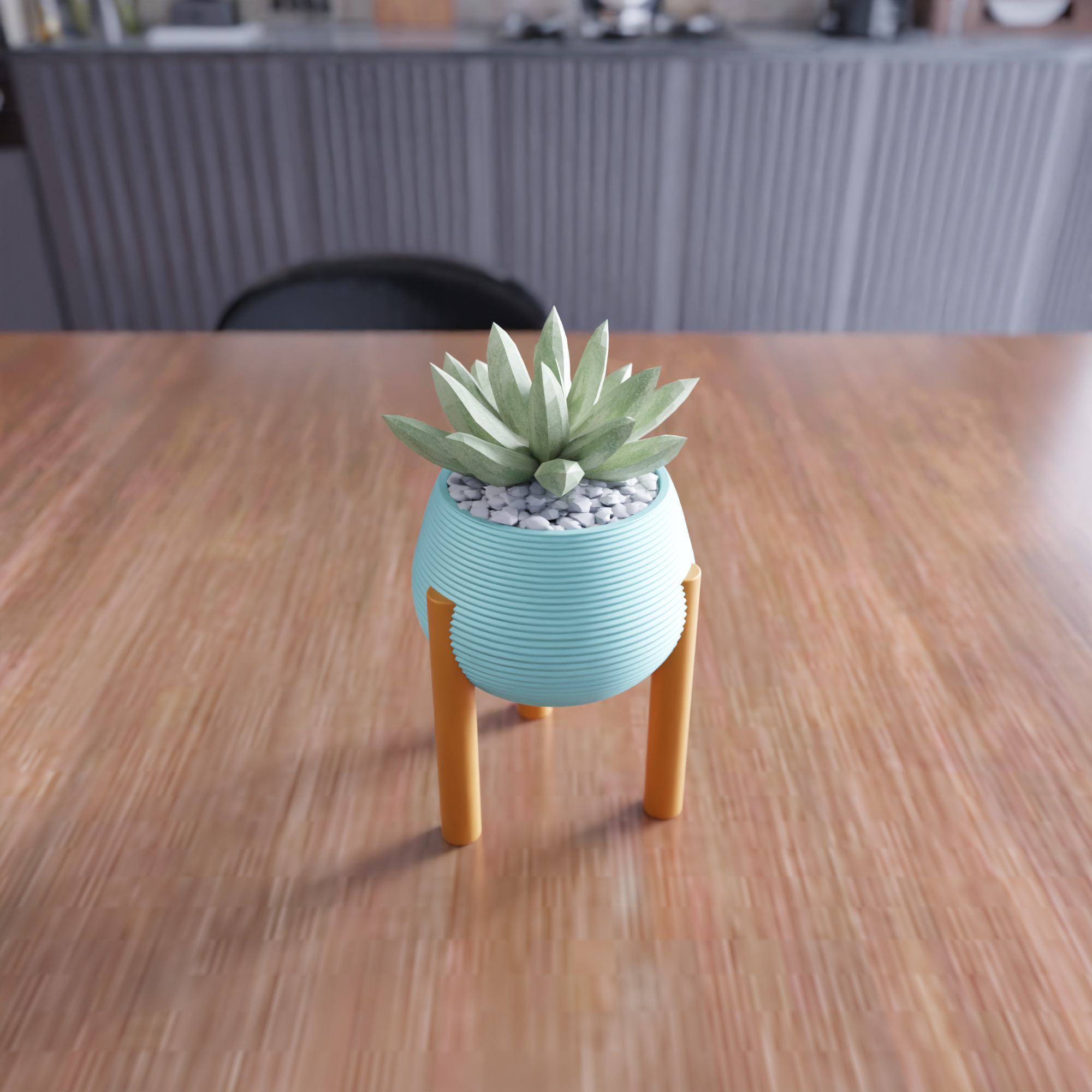 Natural Elegance Pot Stand - 432 3D print model_4