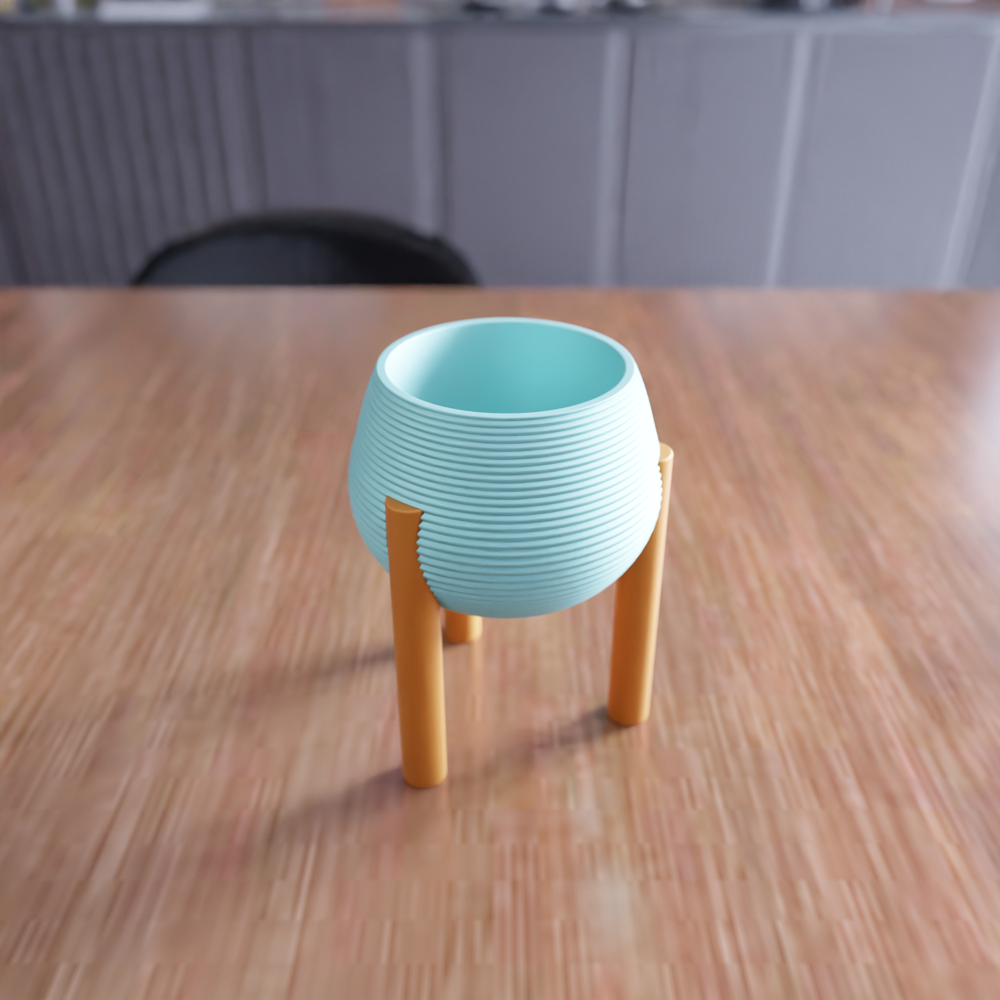 Natural Elegance Pot Stand - 432 3D print model_6