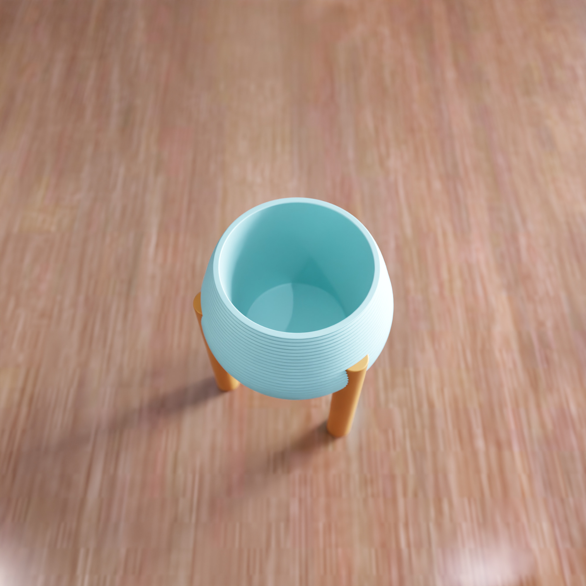 Natural Elegance Pot Stand - 432 3D print model_5