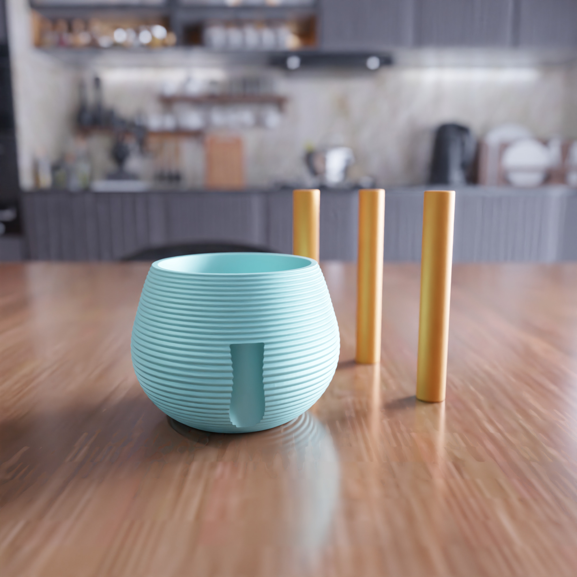 Natural Elegance Pot Stand - 432 3D print model_7