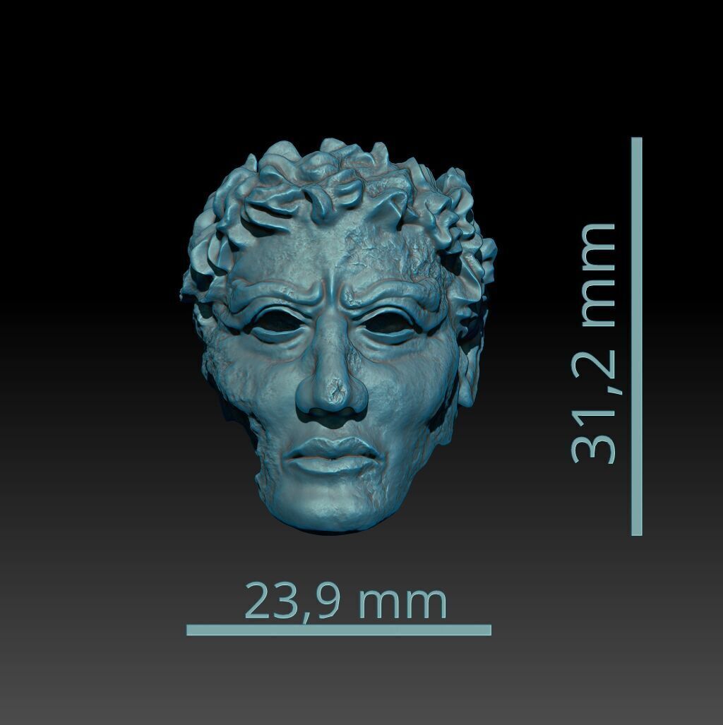 Worn Idol RING CASTABLE PRINTABLE 3D print model_9