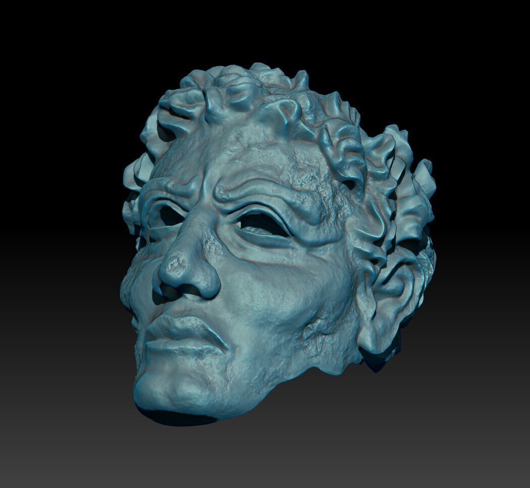 Worn Idol RING CASTABLE PRINTABLE 3D print model_10