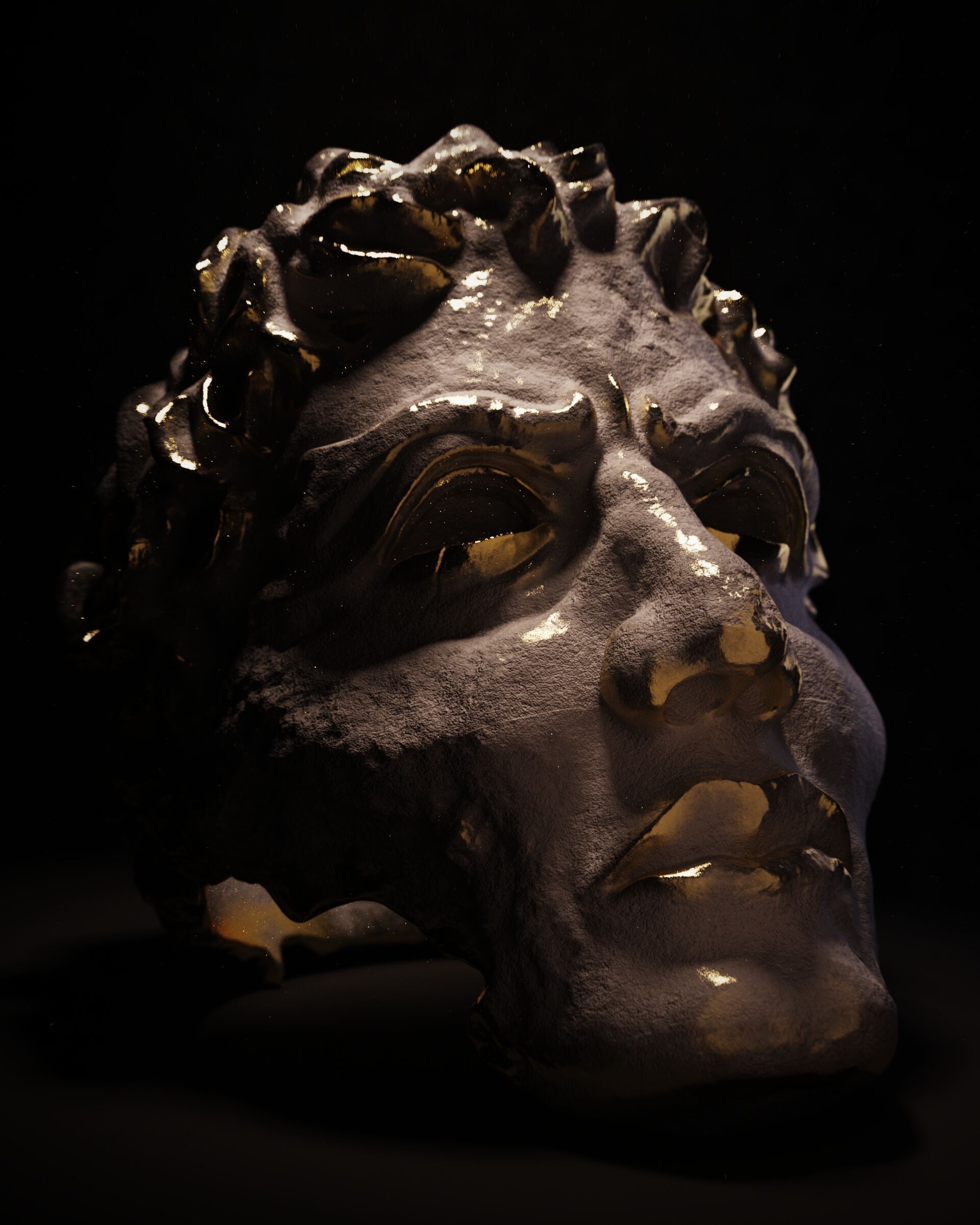 Worn Idol RING CASTABLE PRINTABLE 3D print model_6