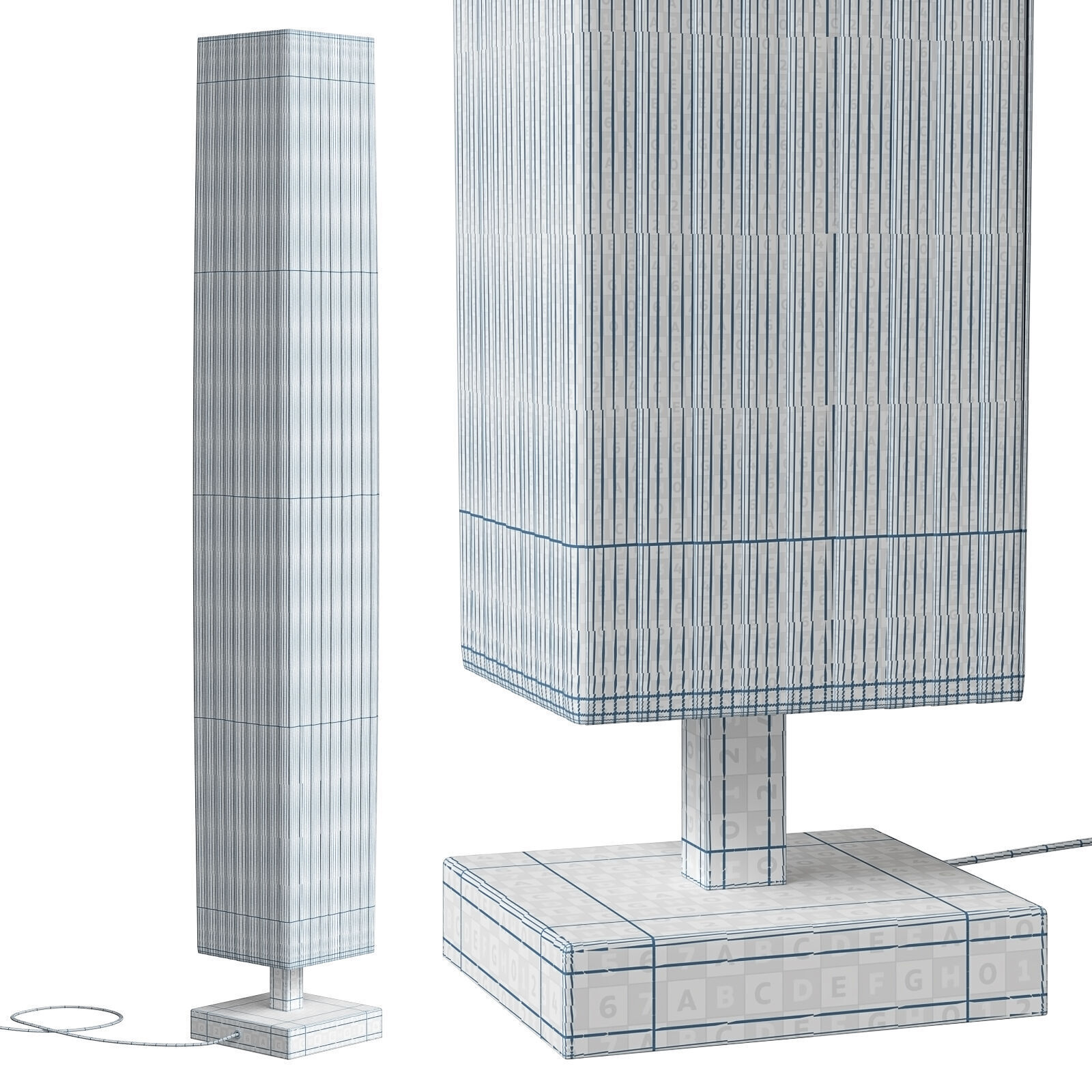 Vakker Light Bailey floor lamp 3D model_8