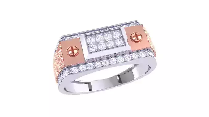 Mens gemstone diamond men Ring with details images 81