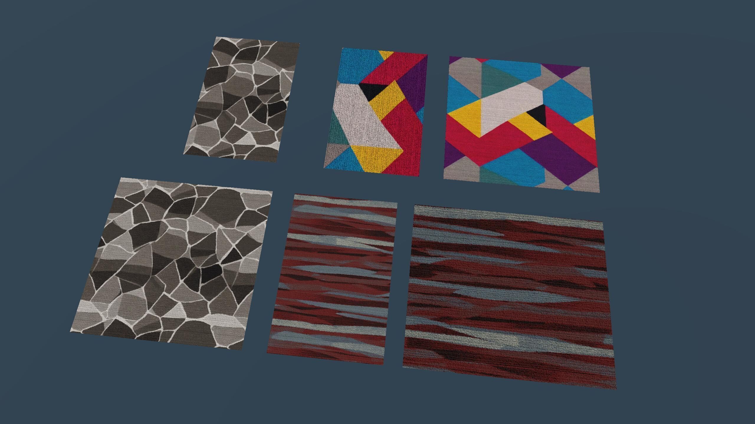 Freelancer Working Room Unity Assets Pack 2  Low-poly 3D model_21
