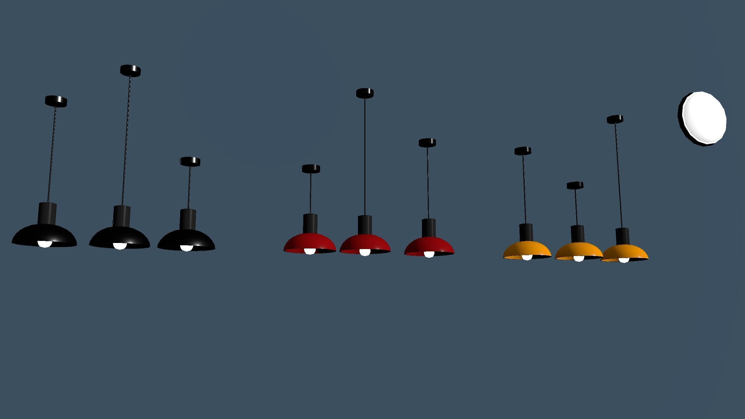 Freelancer Working Room Unity Assets Pack 2  Low-poly 3D model_24
