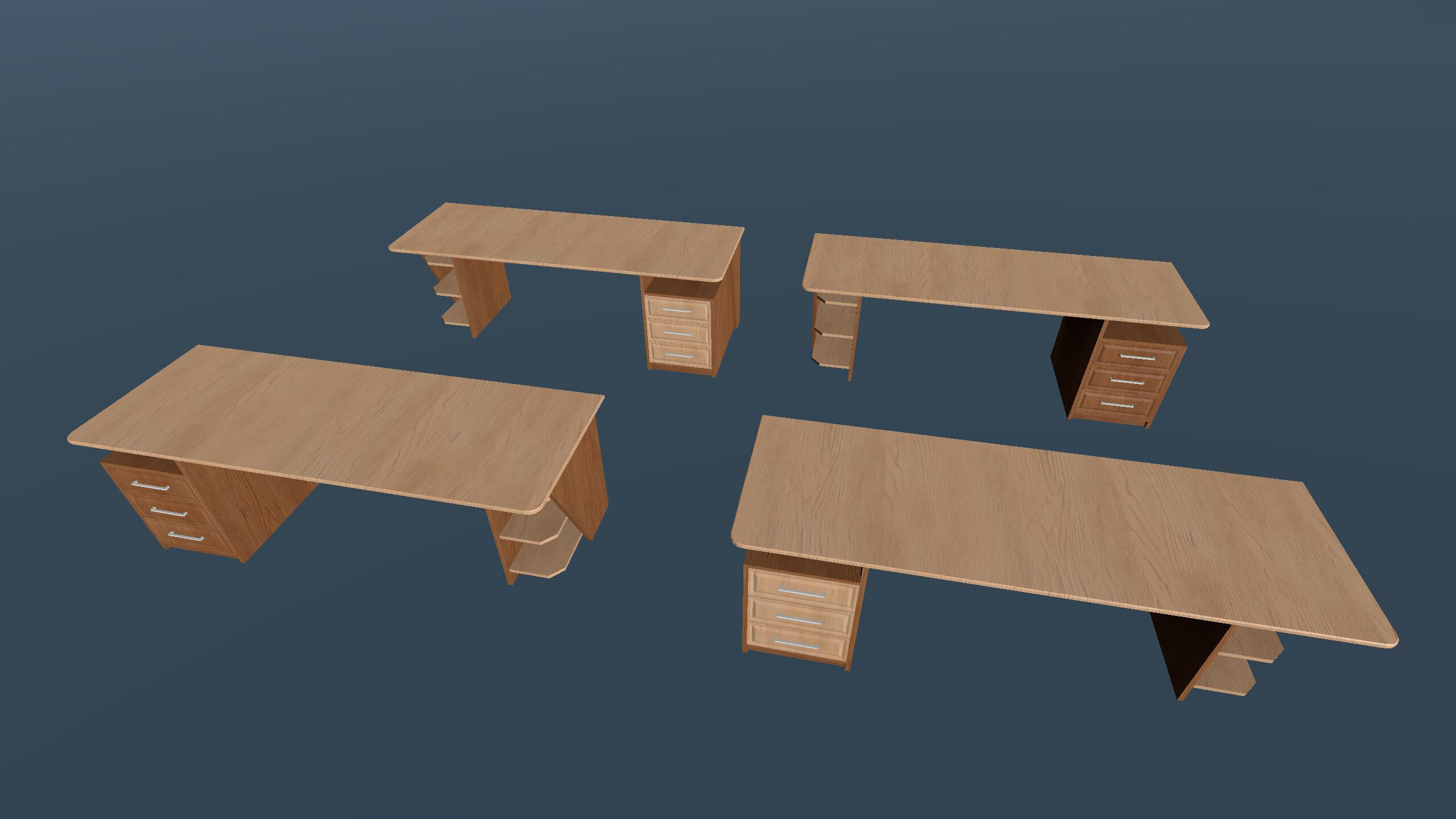 Freelancer Working Room Unity Assets Pack 2  Low-poly 3D model_18