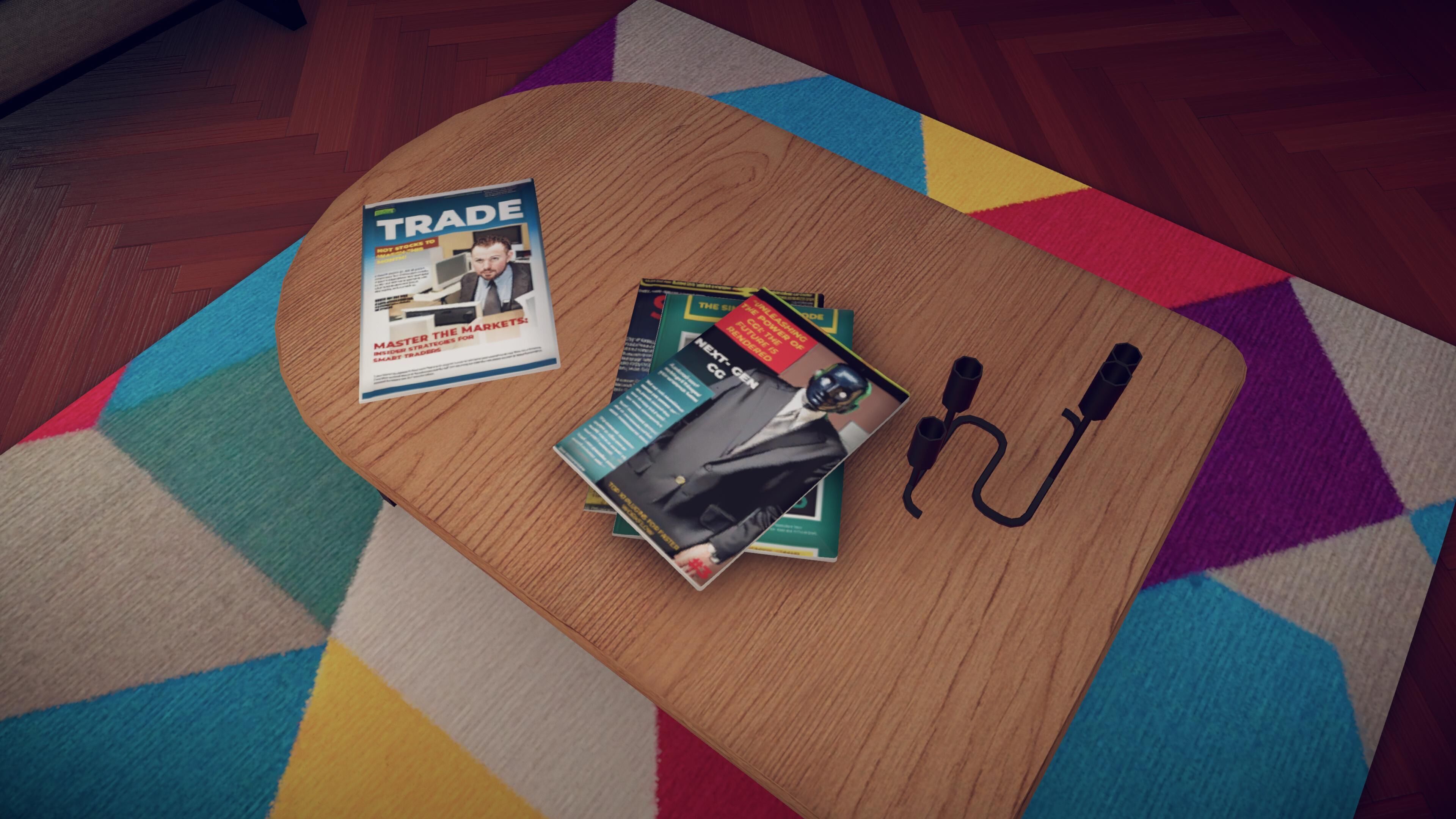 Freelancer Working Room Unity Assets Pack 2  Low-poly 3D model_7