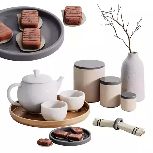 Dish SET 05 3D model