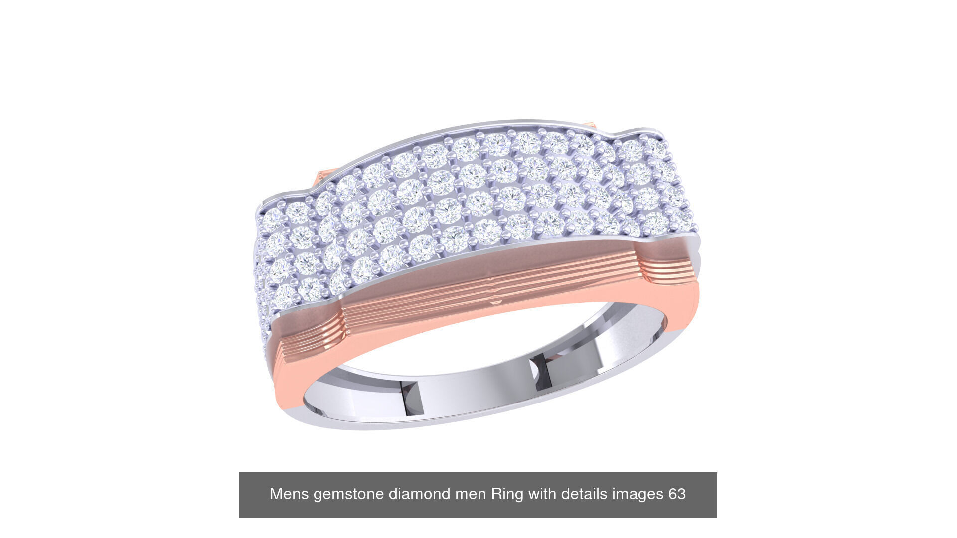 Mens gems diamond Rings bulk pack bundle collection _49