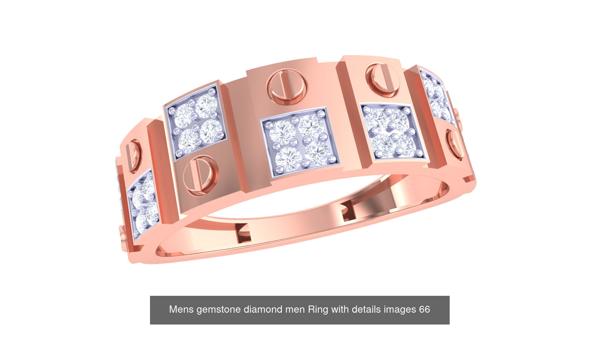 Mens gems diamond Rings bulk pack bundle collection _46