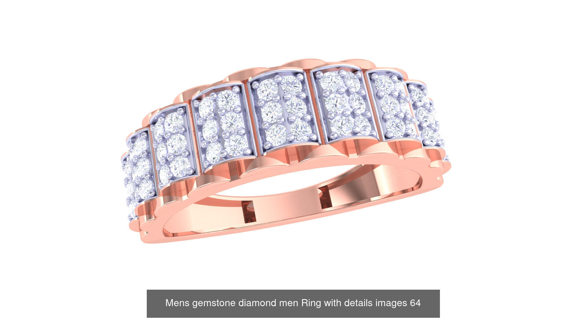 Mens gems diamond Rings bulk pack bundle collection _48