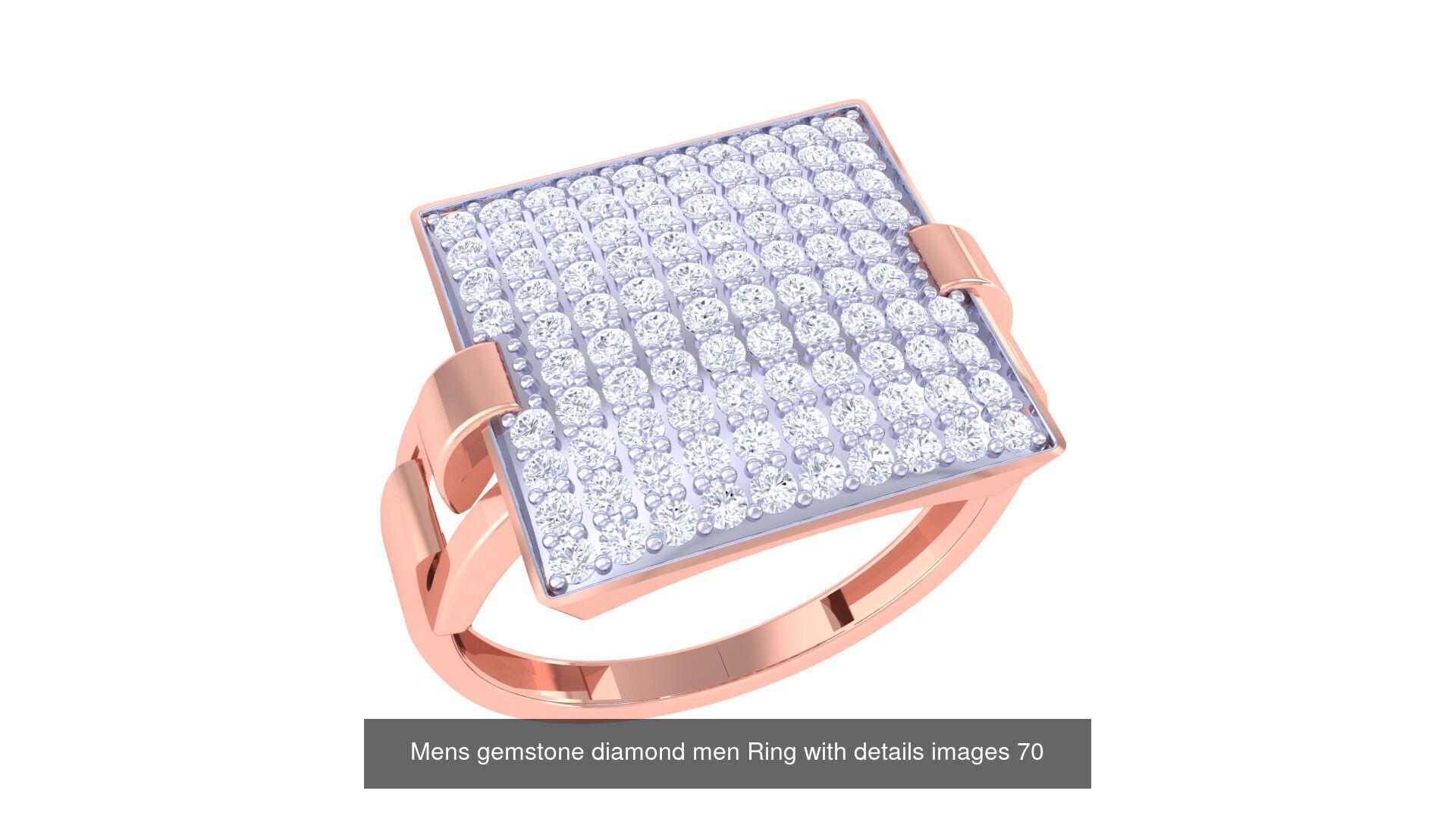 Mens gems diamond Rings bulk pack bundle collection _42