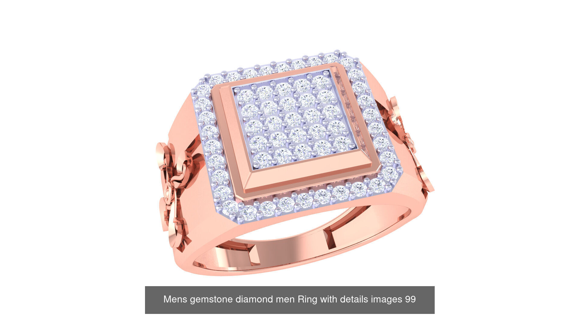 Mens gems diamond Rings bulk pack bundle collection _13