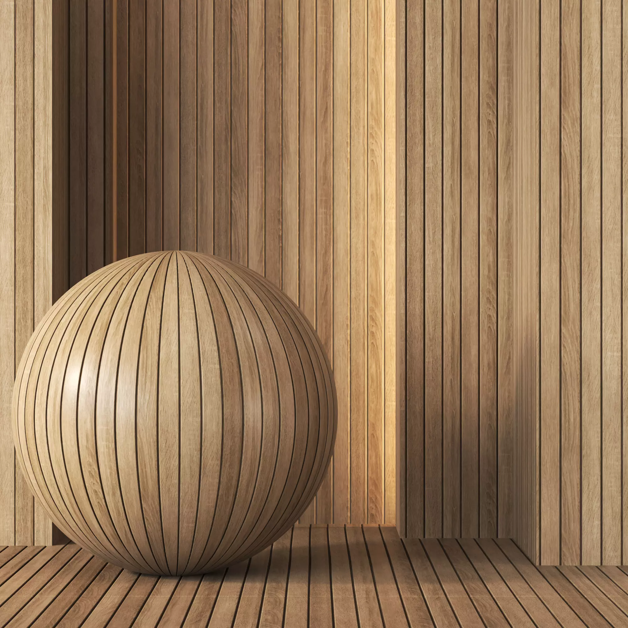 Decorative Plank Wood Panel Texture 4K - Seamless Texture_0