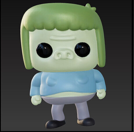 Musculoso funko pop Free 3D print model