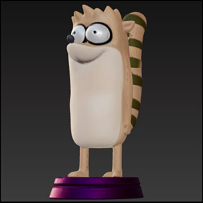Rigby Free 3D print model