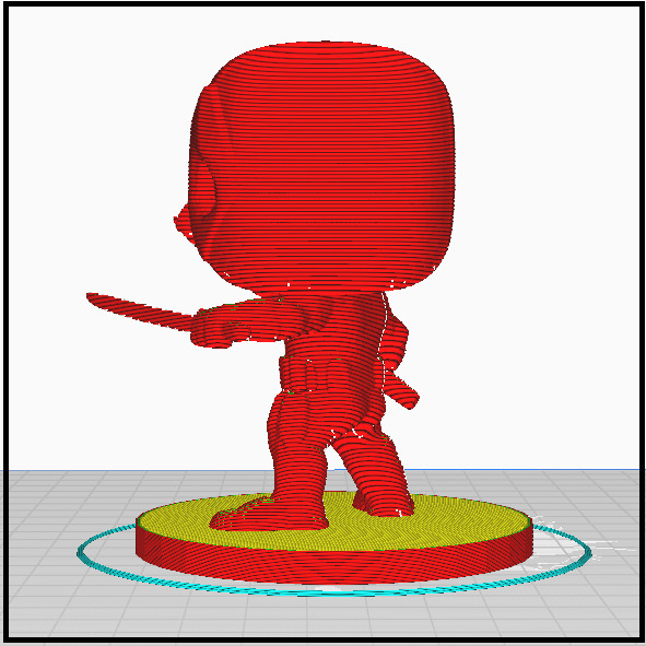 Deadpool funko pop Free 3D print model_2