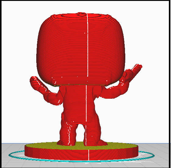 Deadpool con pistolas de agua funko pop Free 3D print model_3