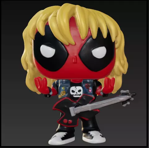 Deadpool rokero funko pop Free 3D print model