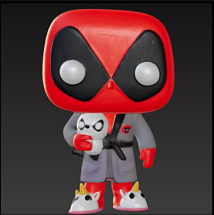 Deadpool para dormir funko pop Free 3D print model