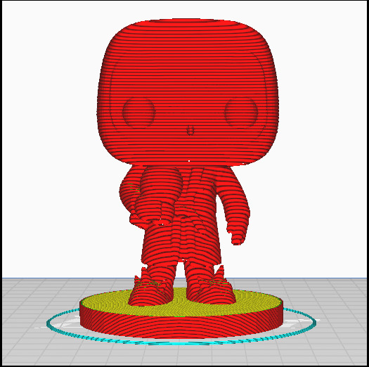 Deadpool para dormir funko pop Free 3D print model_1
