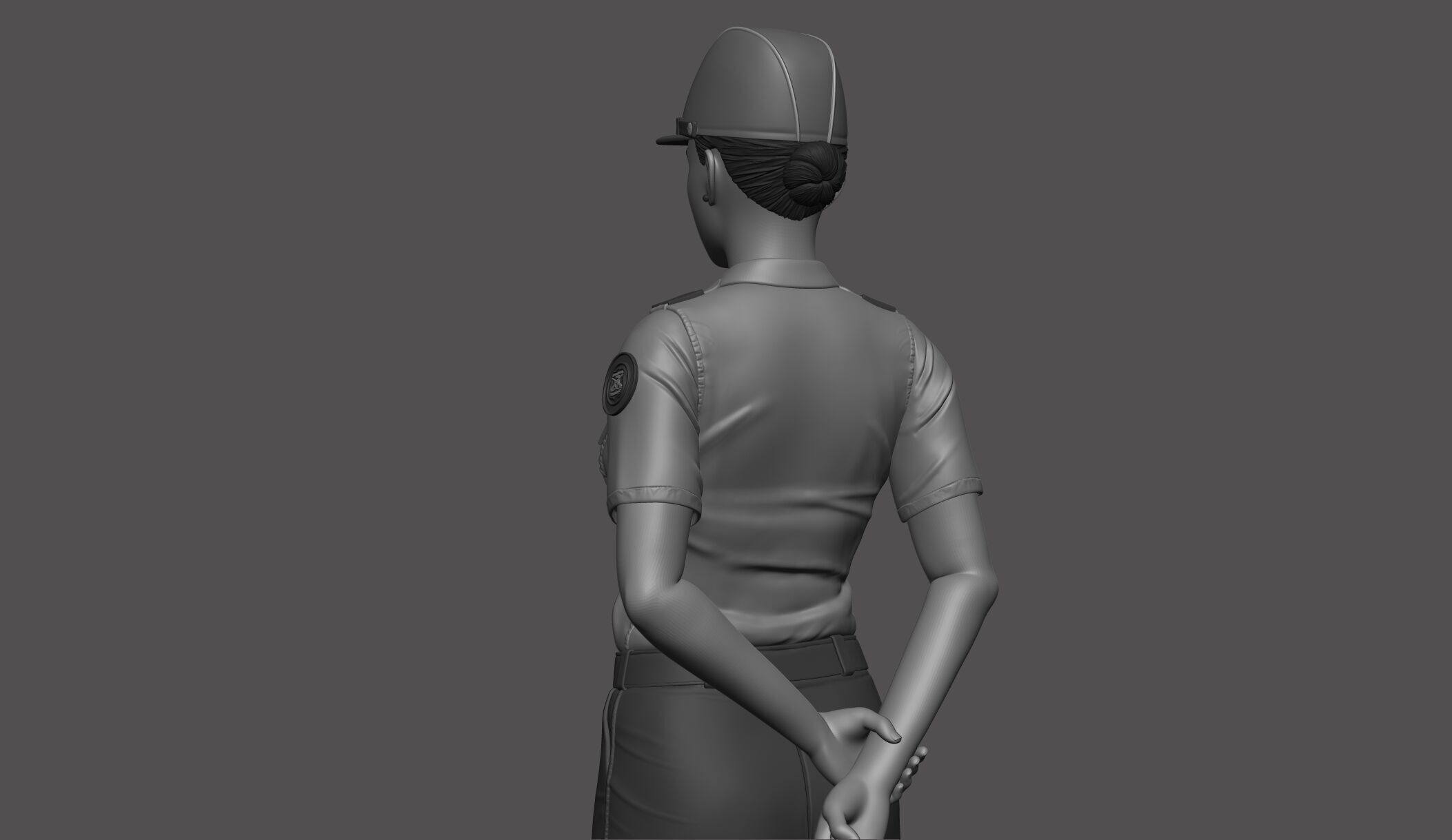 Carabinera de Chile 3D print model_6