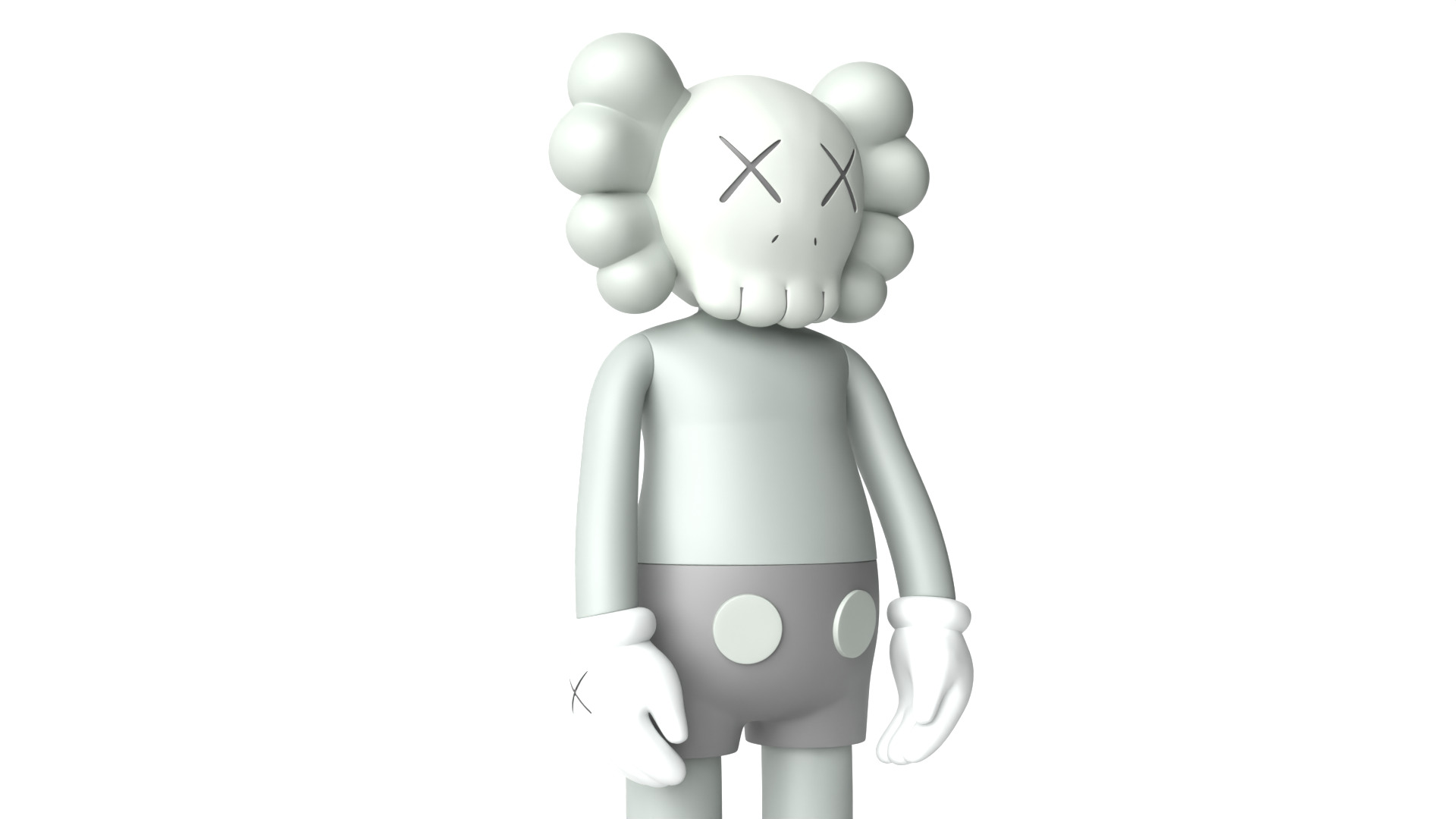 Kaws - Companion 3D model_2
