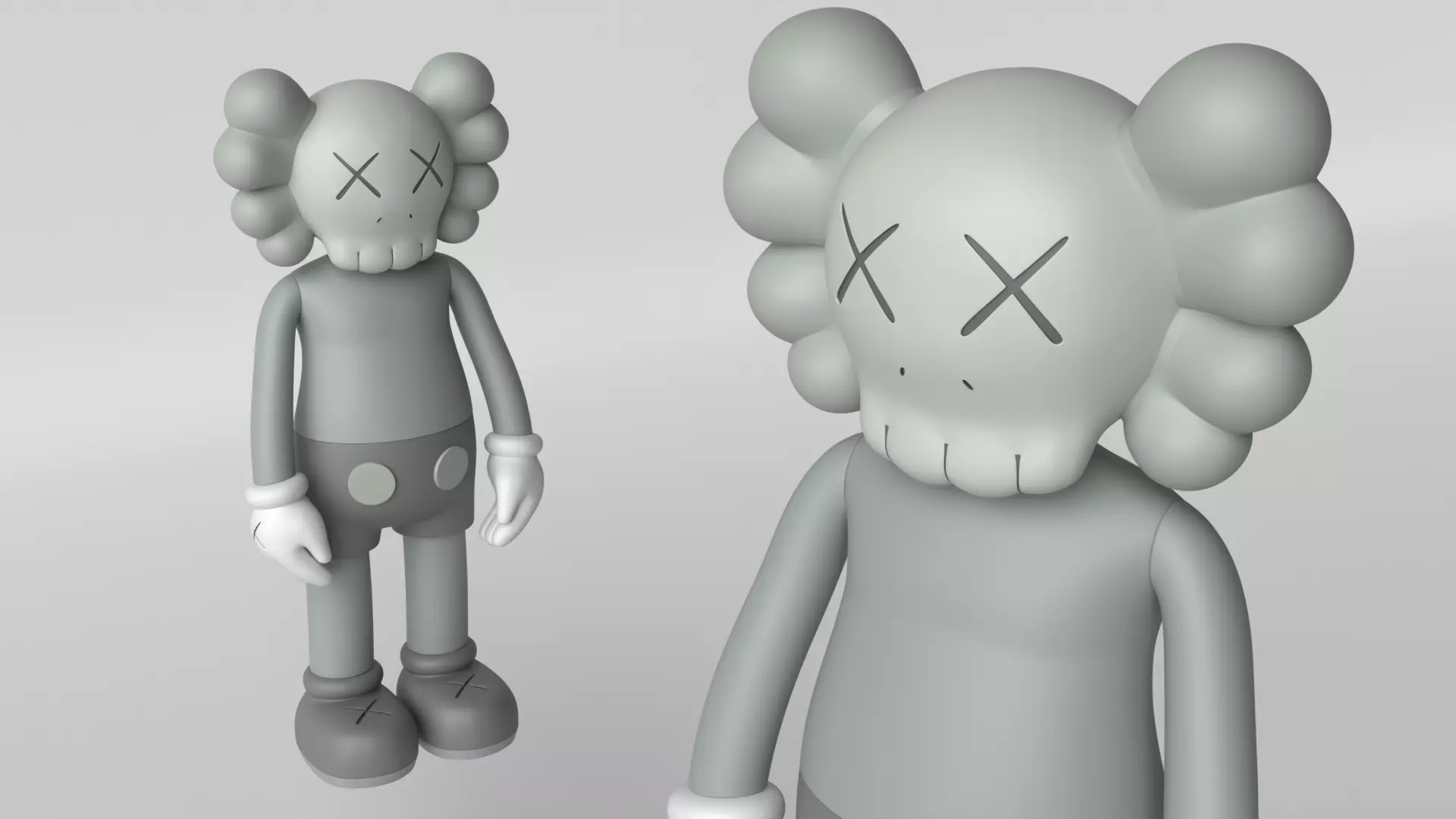 Kaws - Companion 3D model_0