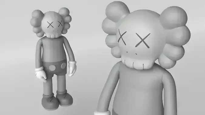 Kaws - Companion 3D model