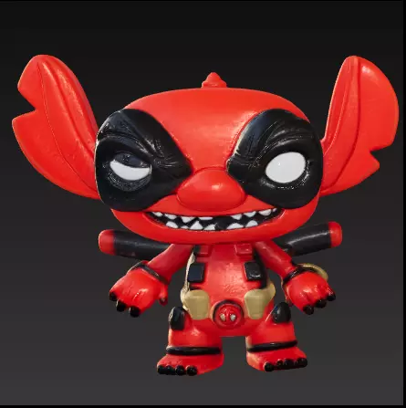 Deadpool stitch funko pop Free 3D print model_0