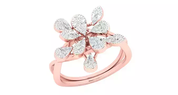 Women Ring  Render  3dm STL OBJ FBX Details