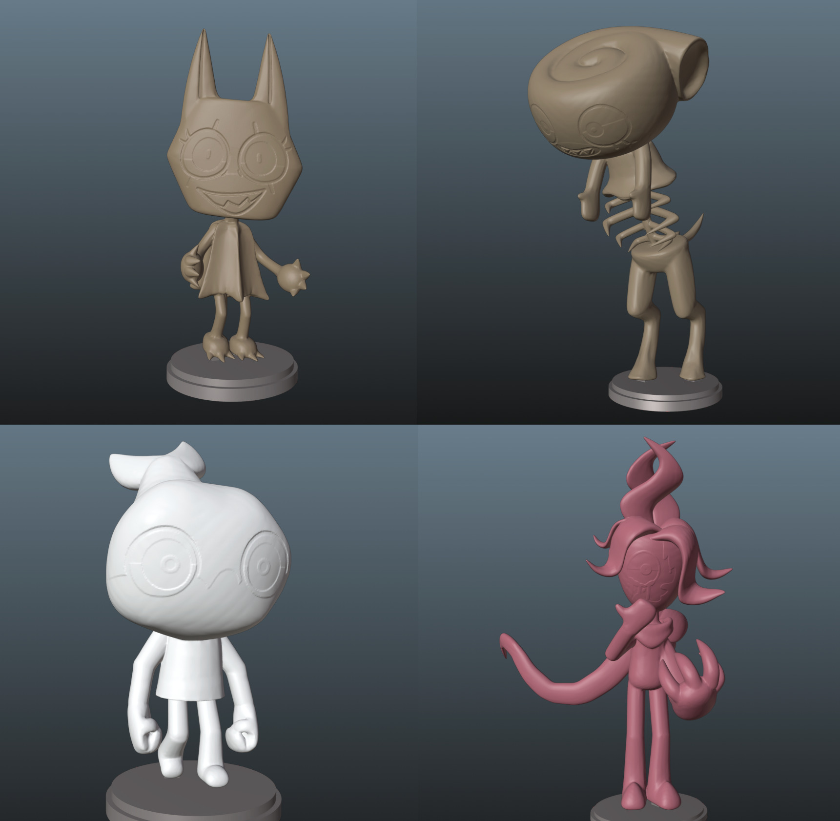 Dandy World Twisteds Bundle 3D print model_6