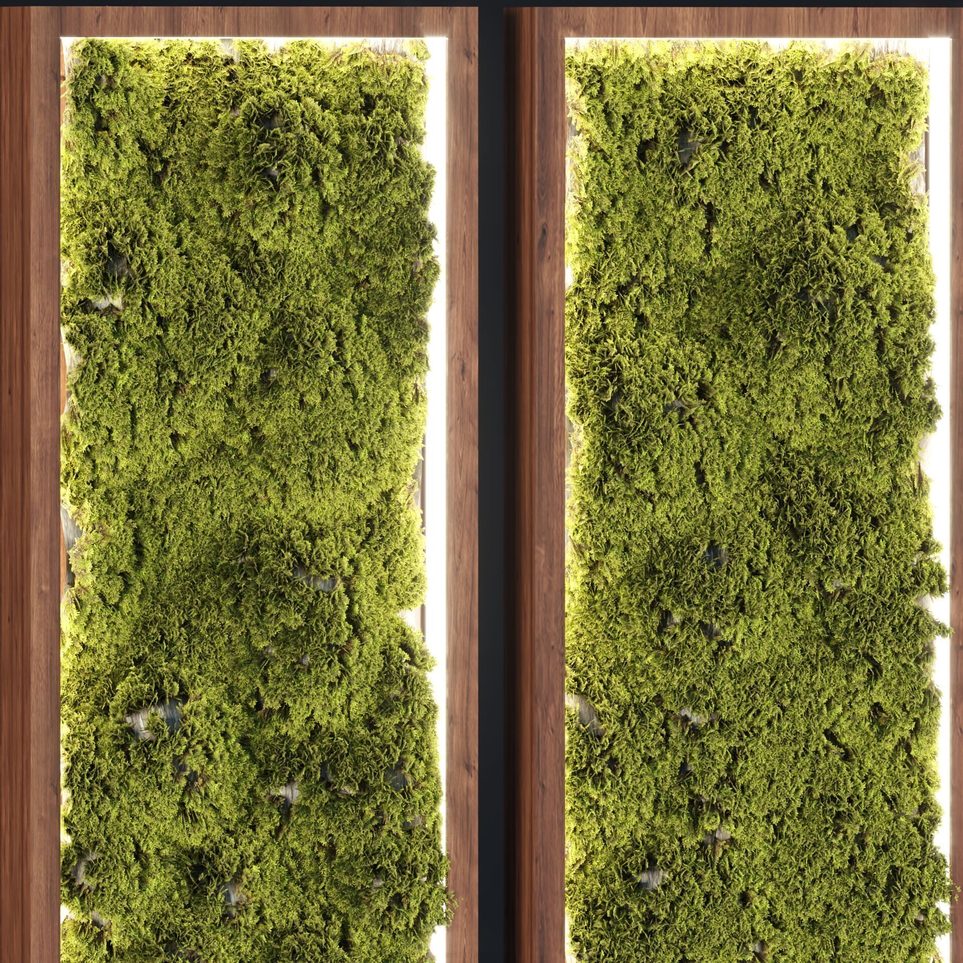 Architectural Vertical Green Wall Vol 293 3D model_1