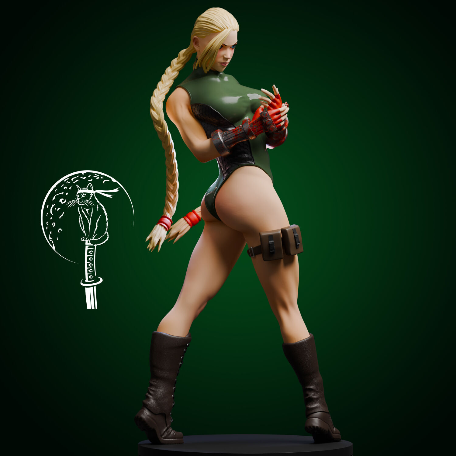 Cammy Street fighter   Classic SF6 and NSFW version Free 3D print model_1