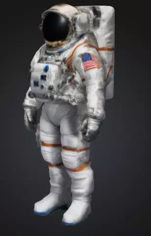austronaut 3D model