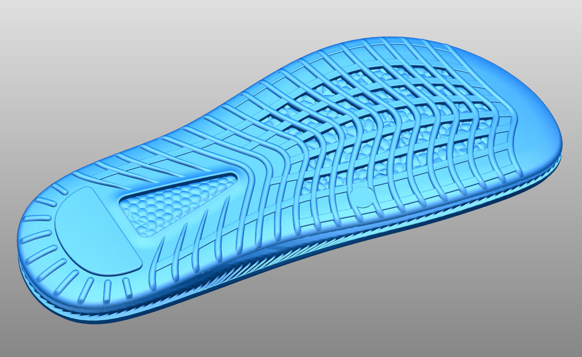 Sliper Sole Gents  3D print model_1
