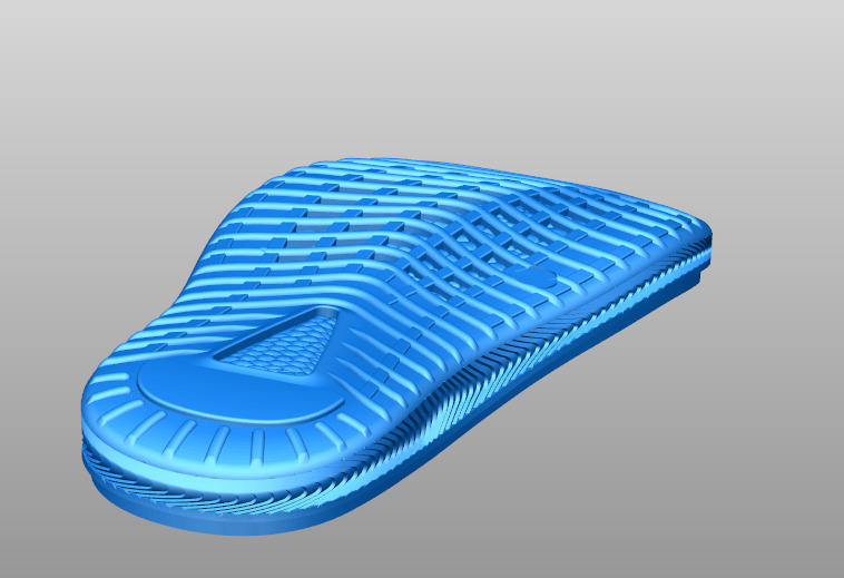 Sliper Sole Gents  3D print model_3