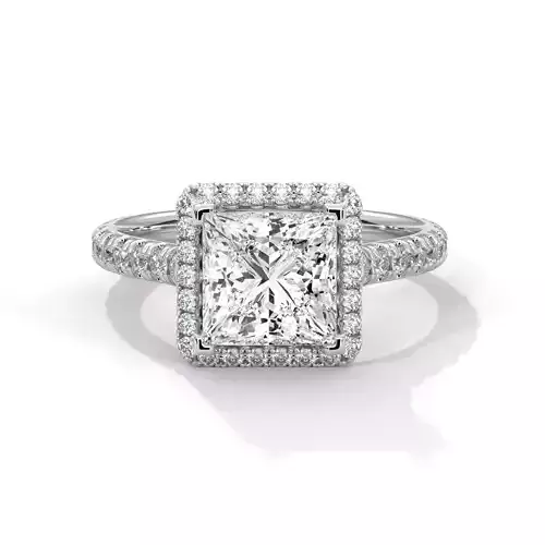 solitaire ring with detail images and 360 render videos 89 3D print model