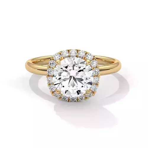 solitaire ring with detail images and 360 render videos 85 3D print model