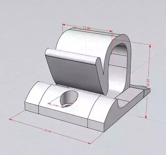 Wall Mounted Cable Organizer
