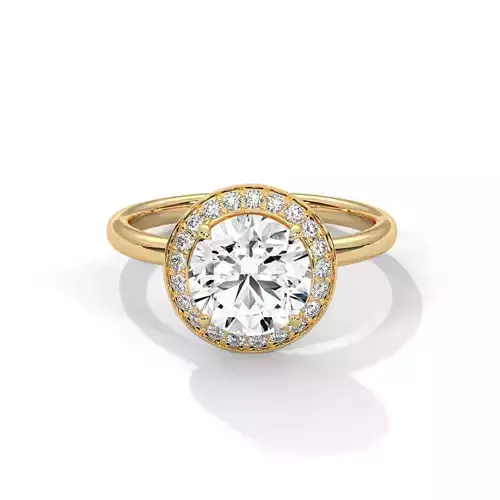 solitaire ring with detail images and 360 render videos 81 3D print model
